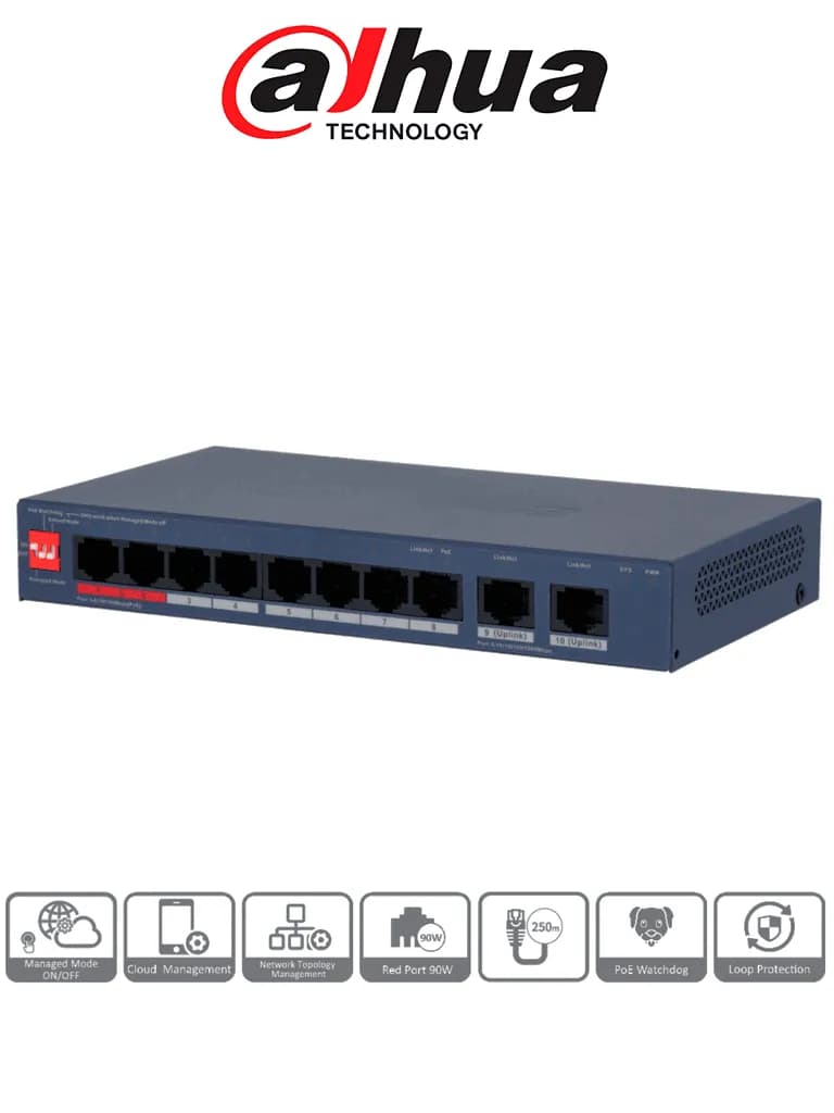 Dahua DH-CS4010-8ET2GT-110