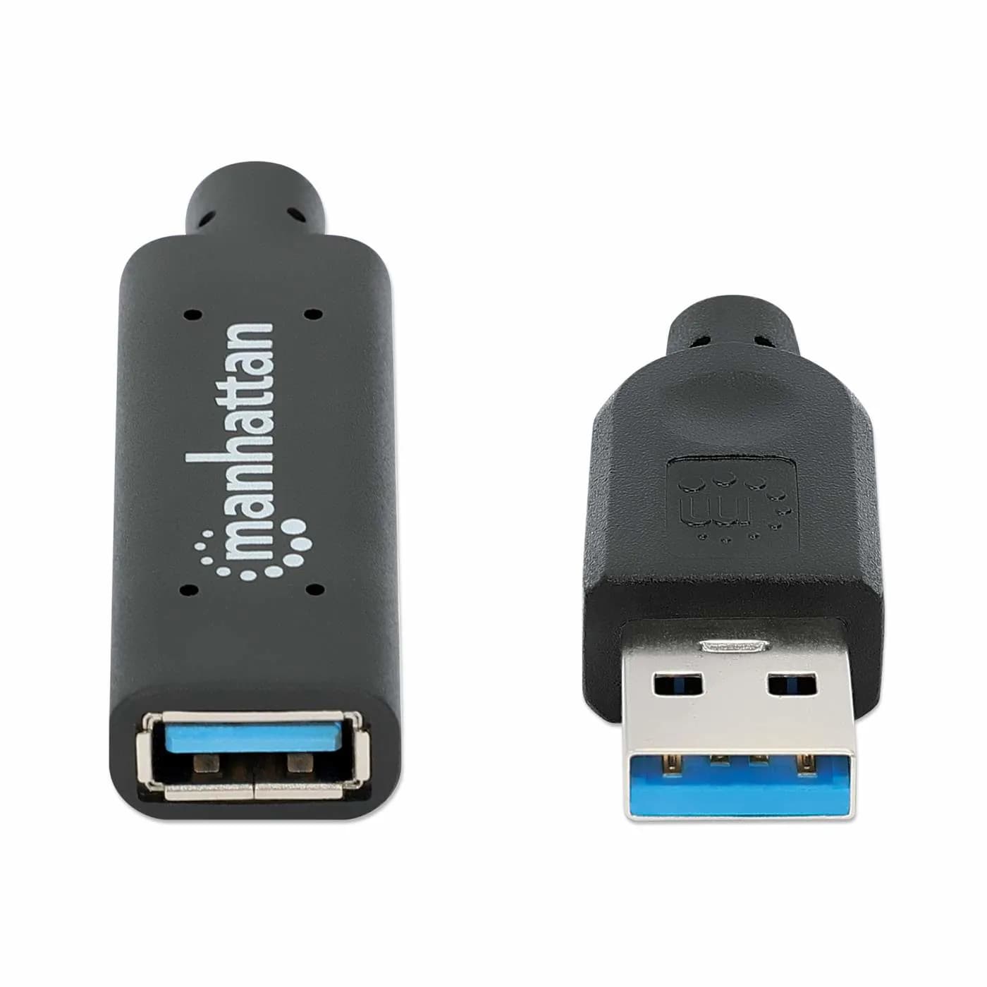 Manhattan 153737 cable USB USB 3.2 Gen 1 (3.1 Gen 1) 5 m USB A Negro 3