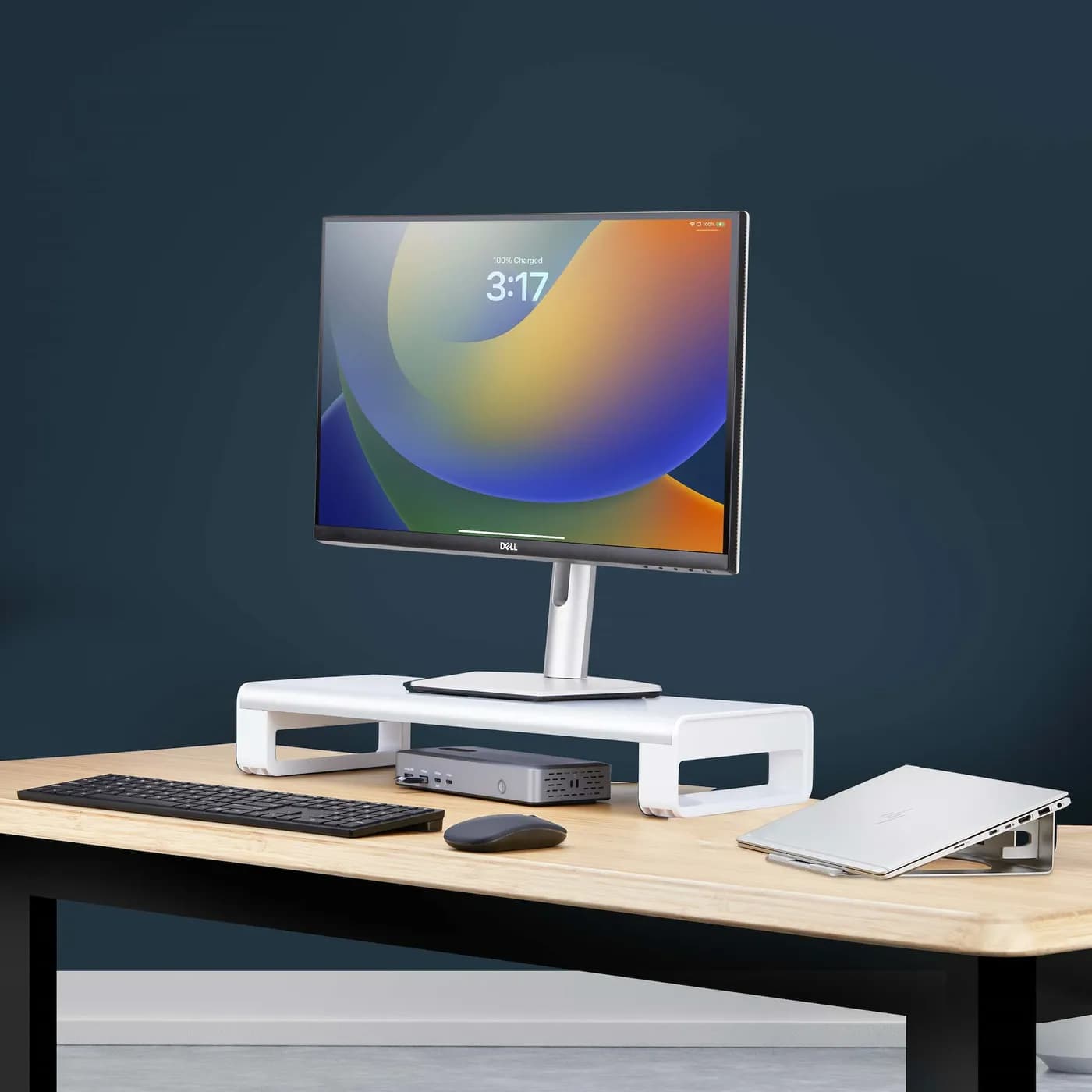 StarTech.com 1MFSW-MONITOR-RISER soporte para pantalla plana Escritori 8