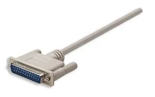 Manhattan 314770 cable serial Gris 1.8 m DB-9 DB-25 3