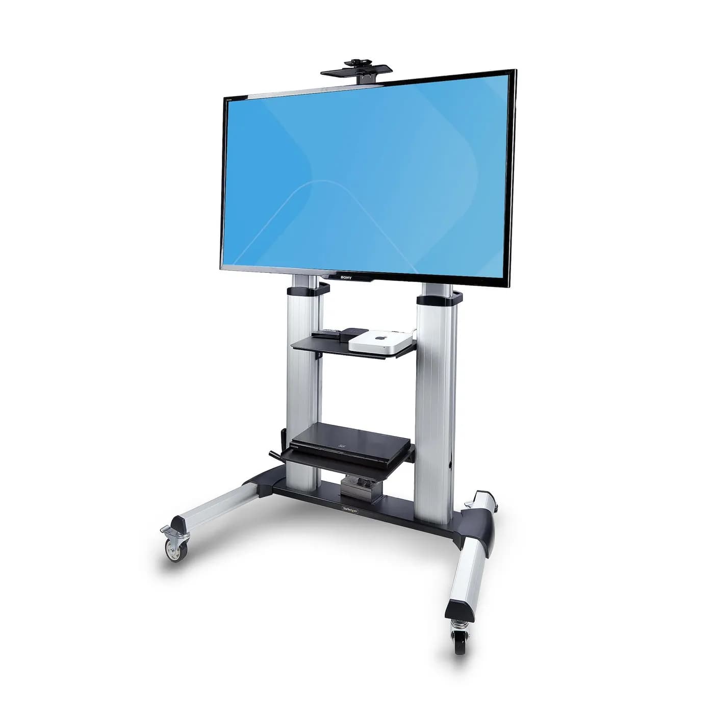 StarTech.com Carrito Soporte Móvil con Ruedas para TV de Pantalla Plan 3