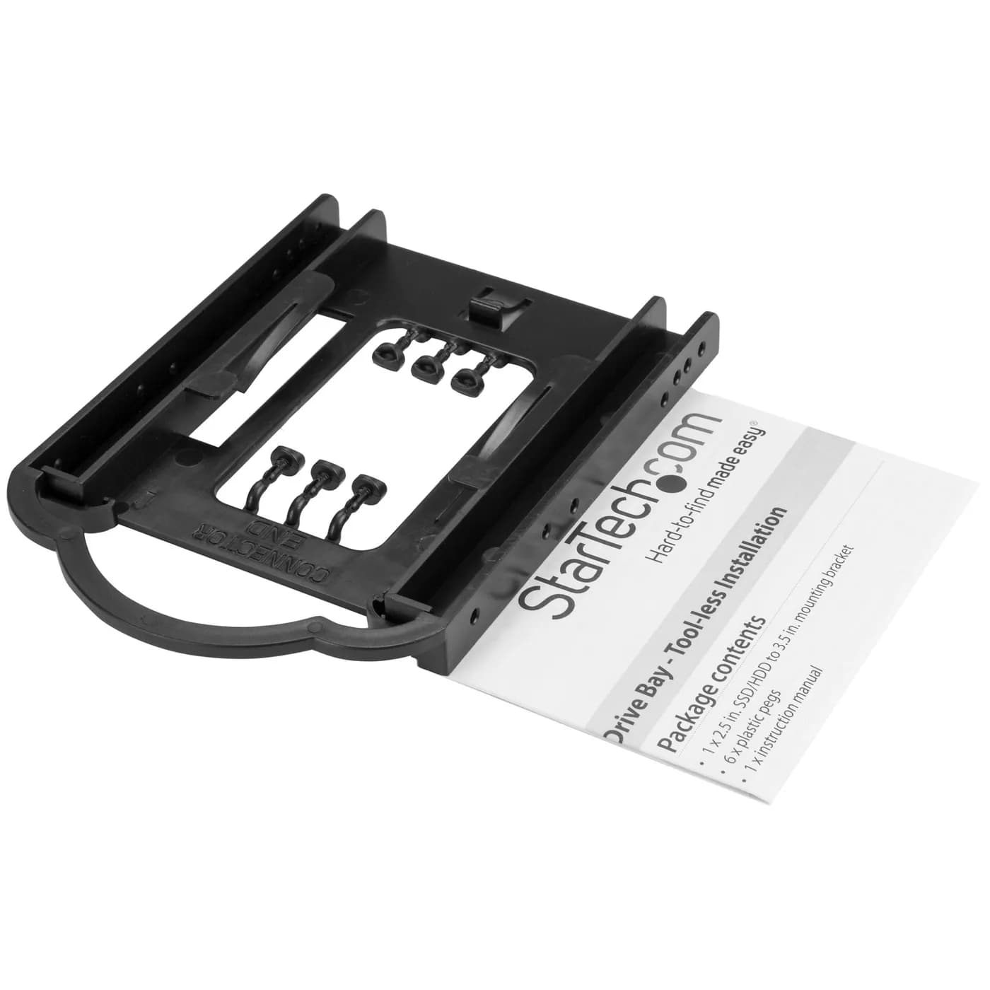 StarTech.com Bracket de Montaje para Discos Duros / SSD de 2.5" en Bah 6