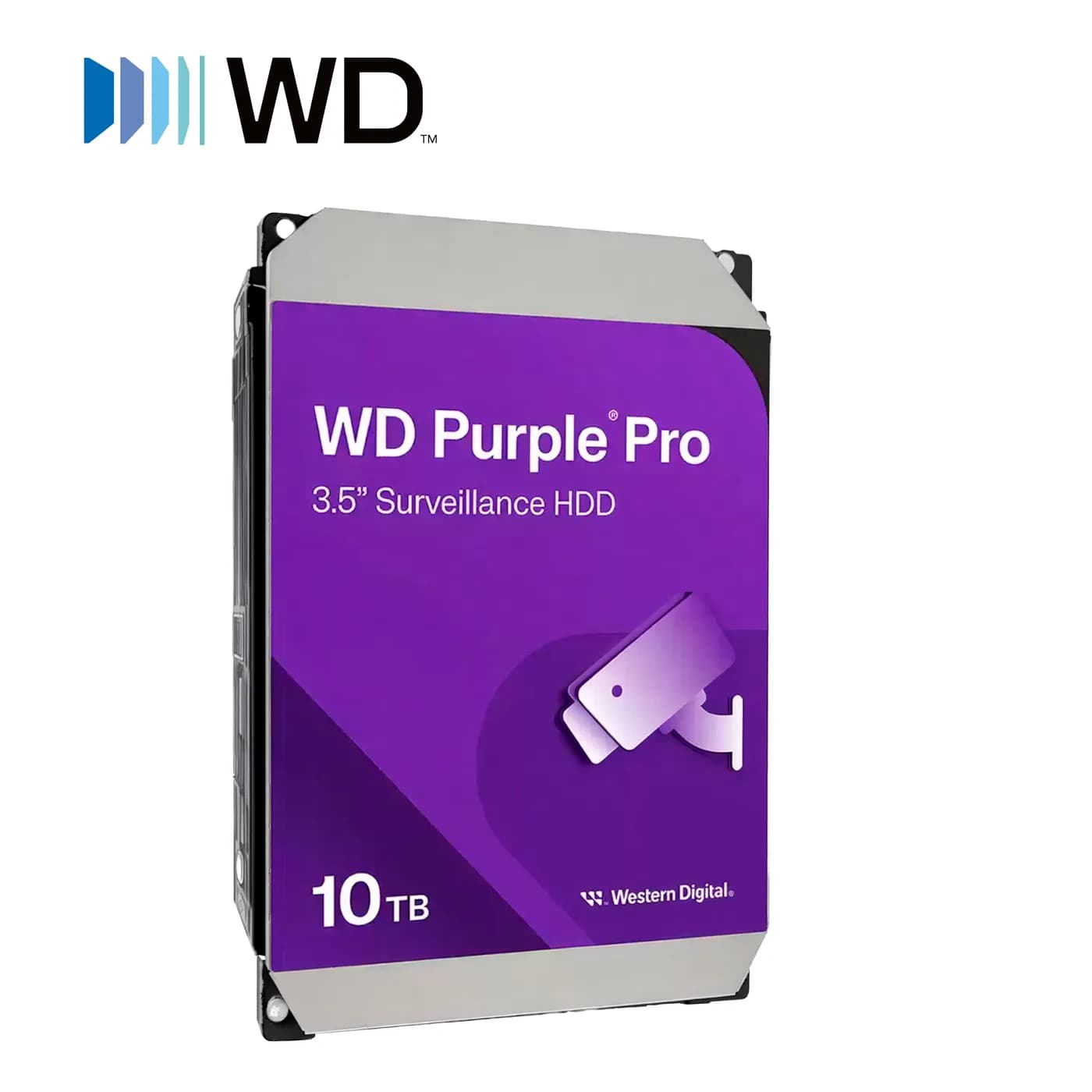 DISCO DURO DD 10TB SATA WD PURPLE PRO WD102PURP 24/7 OPTIMIZADO PARA V 5