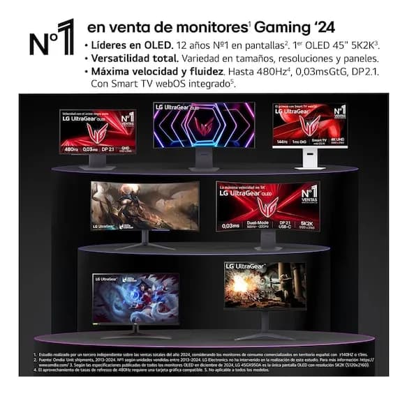 LG 27GX704A-B monitor de computadora 68.6 cm (27") 2560 x 1440 Pixeles 2