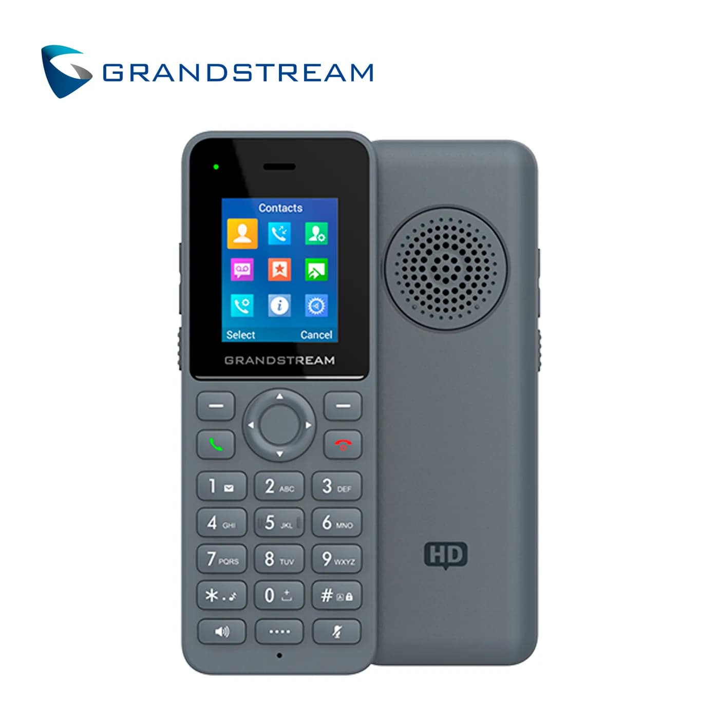 TELEFONO IP INALAMBRICO DECT GRANDSTREAM DP725 / PANTALLA TFT COLOR 1. 2