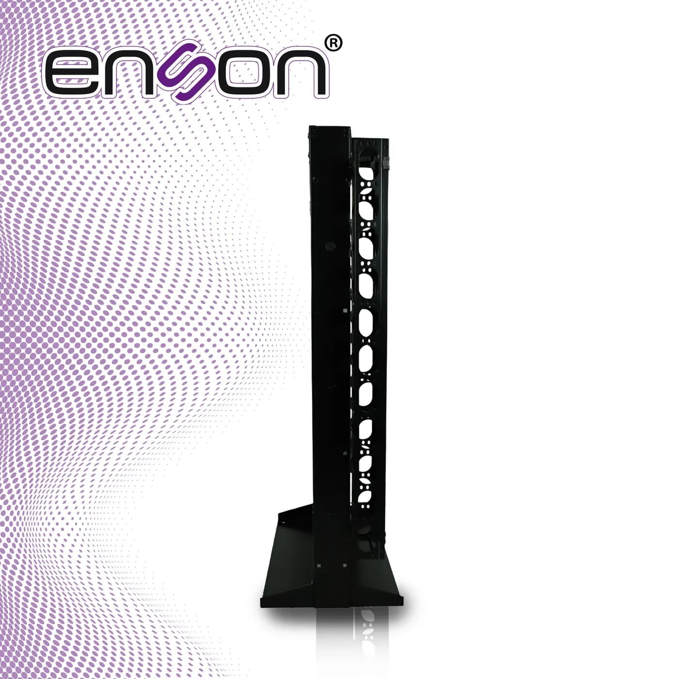 RACK VERTICAL ENSON ENS-RACK25UO DE 25UR DOS POSTES ORGANIZADOR VERTIC 7