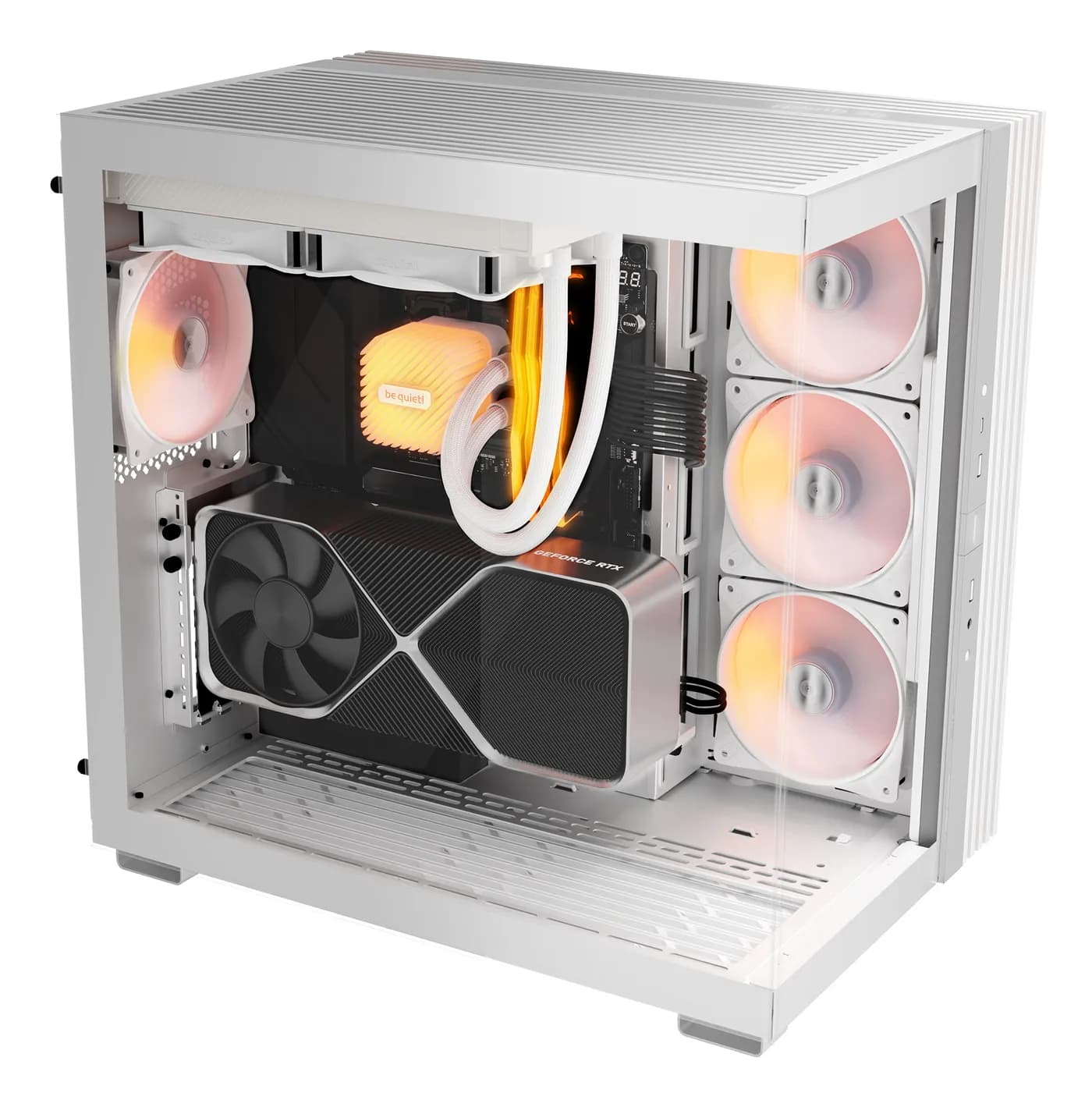 be quiet! LIGHT BASE 600 LX White Midi Tower Blanco 2