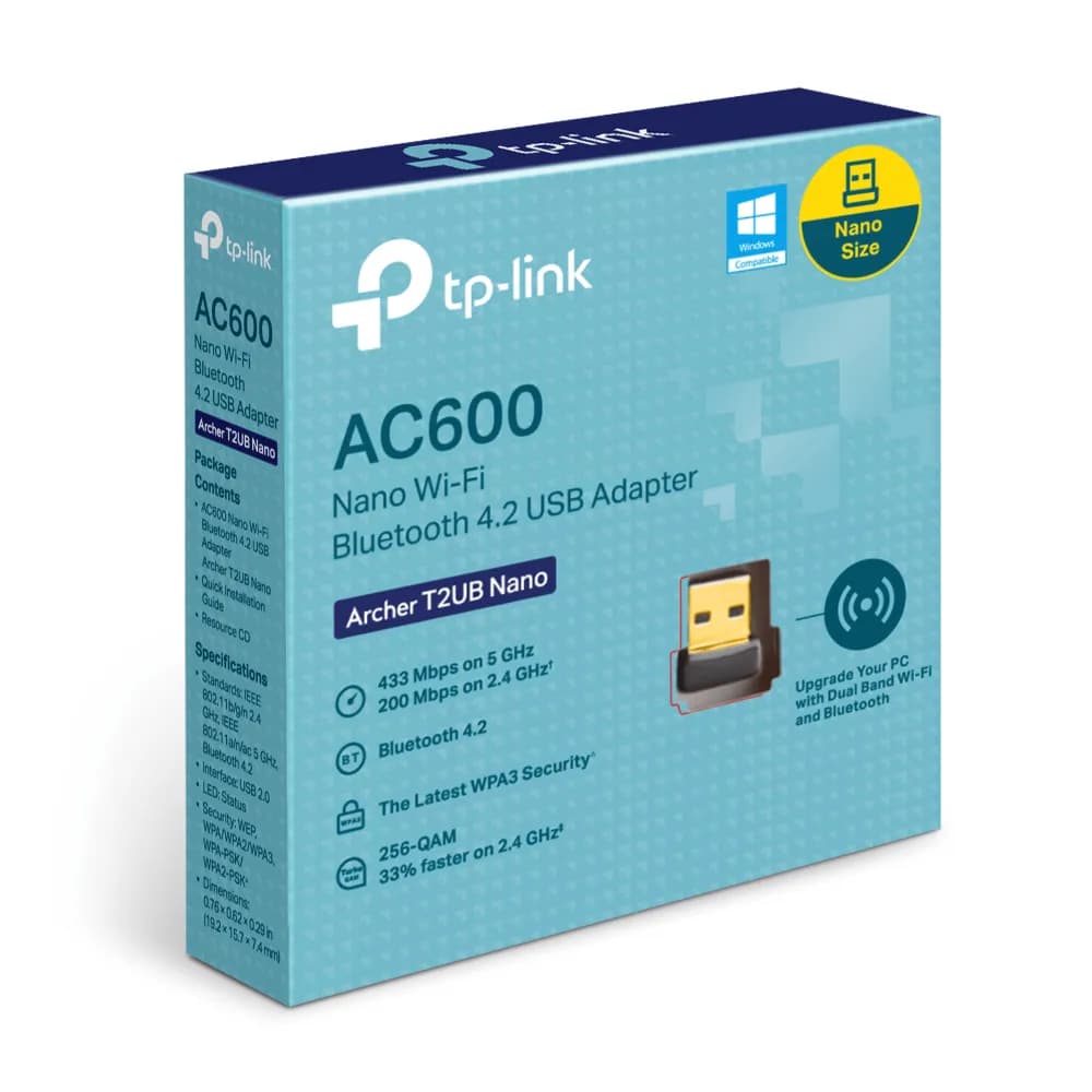 TP-Link Archer T2UB Nano WLAN / Bluetooth 433 Mbit/s 2