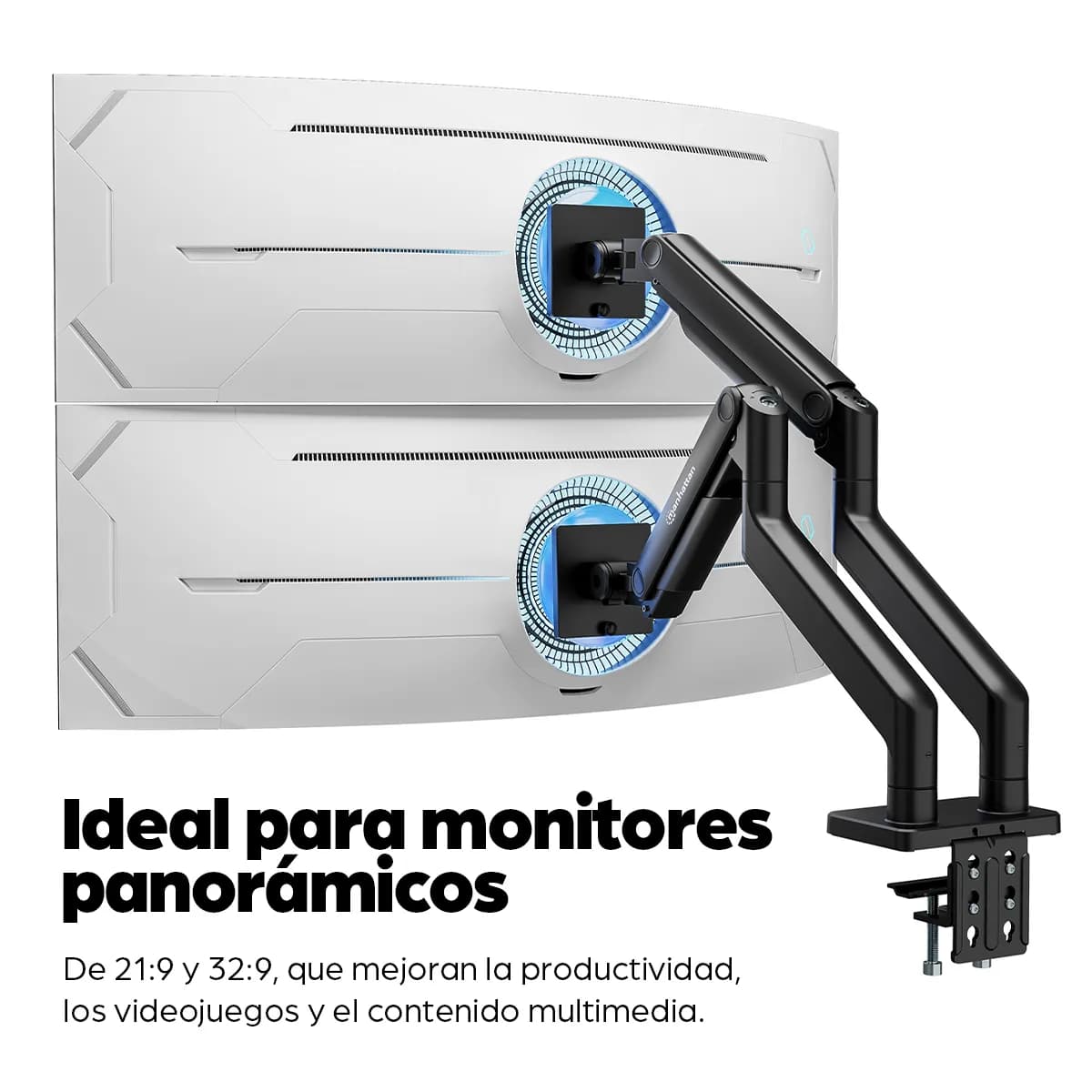 Manhattan 462587 soporte para pantalla plana 114.3 cm (45") Escritorio 14
