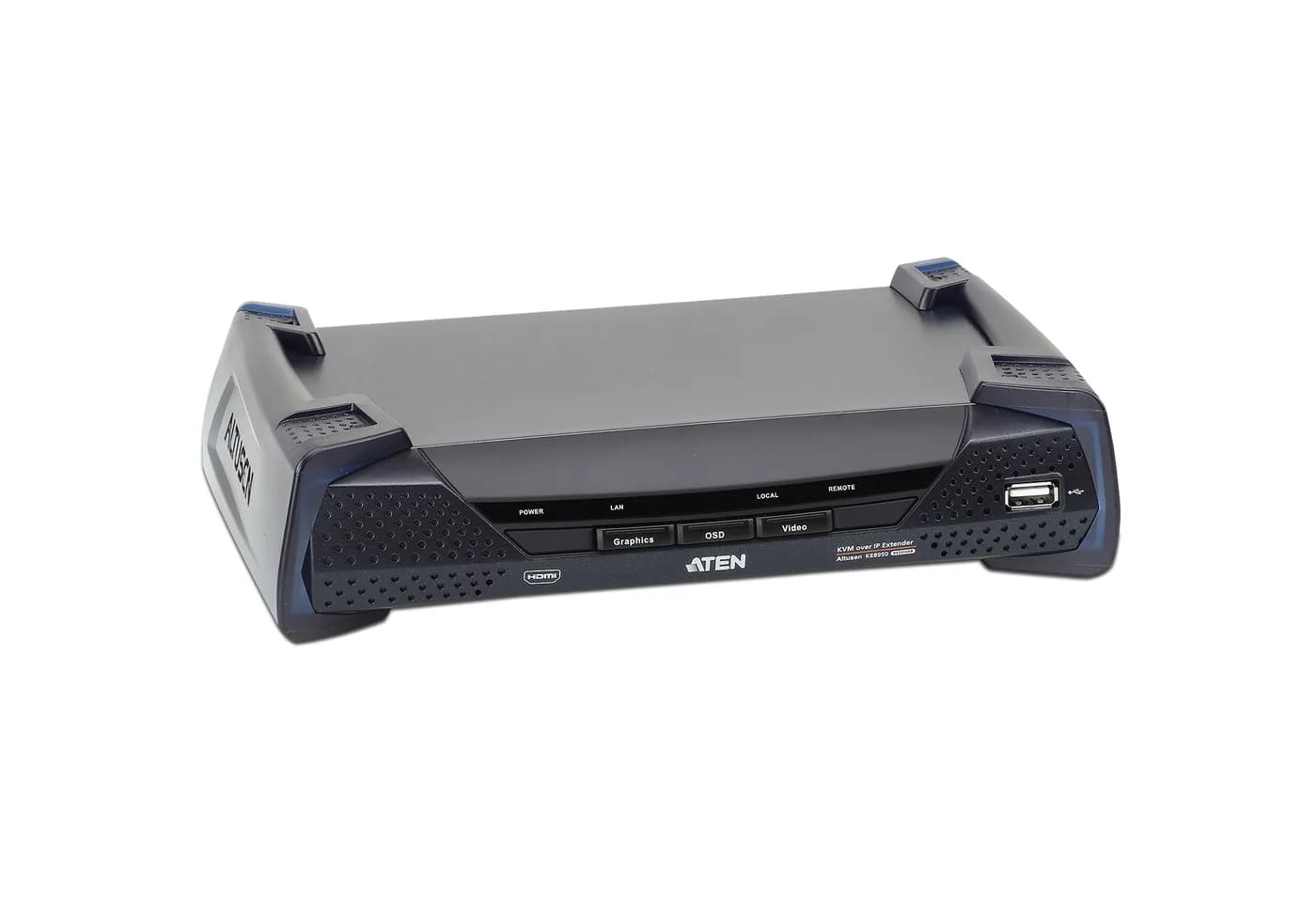 Extensor KVM sobre IP / 4K UHD 60Hz / HDMI 2.0 HDR / SFP Fibra Óptica  4