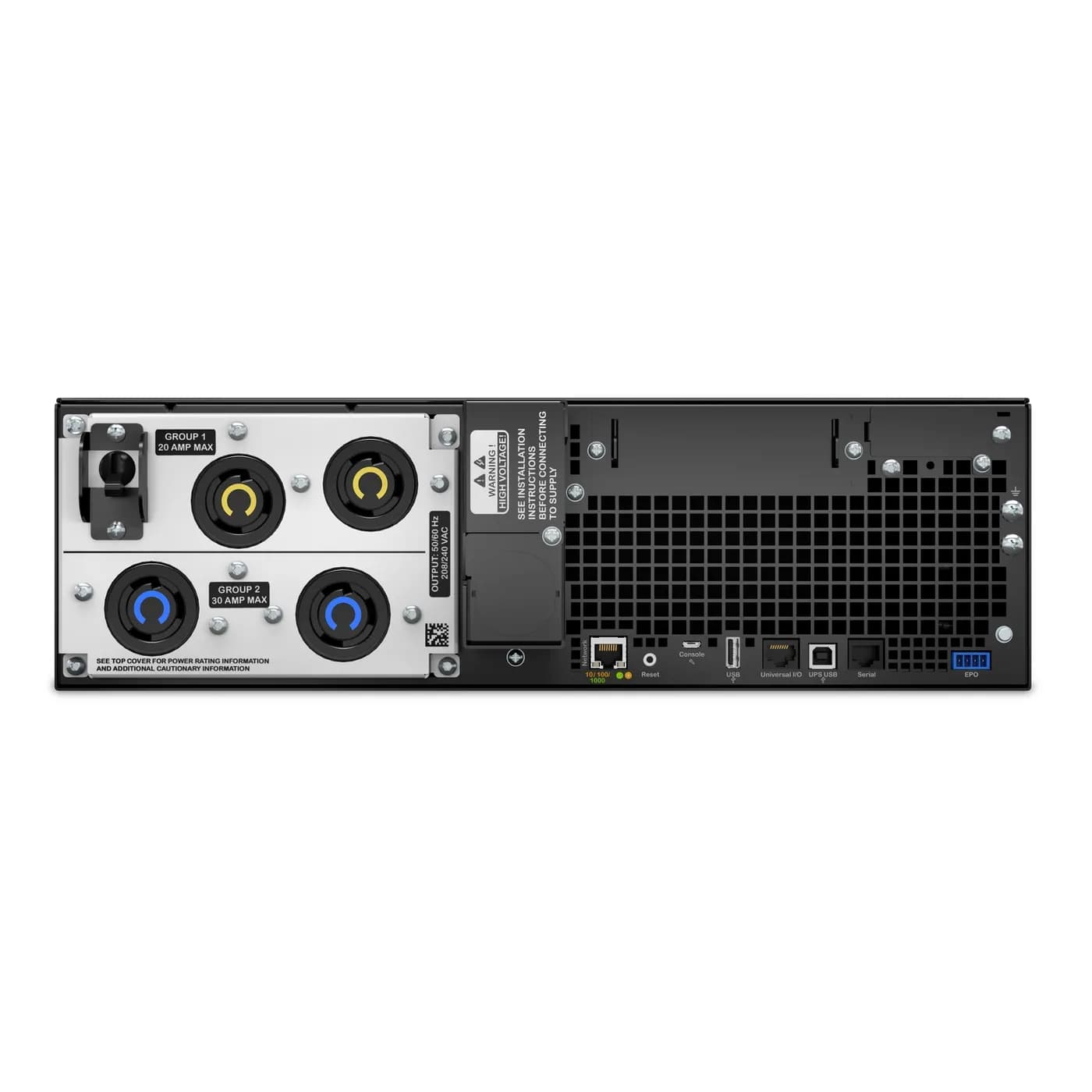 APC SRT5KRMXLT sistema de alimentación ininterrumpida (UPS) Doble conv 11