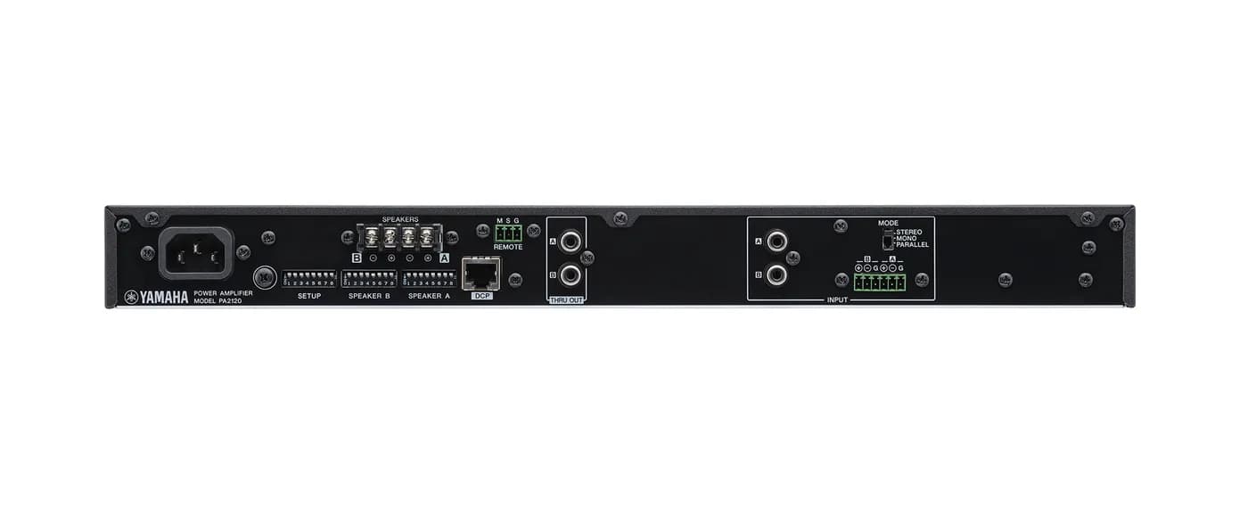 Amplificador / 2 zonas / 120W-200W a 70V/100V / 100W a 8Ω / Expansión  5