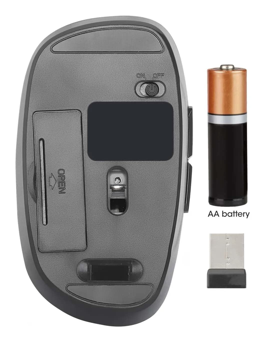 Manhattan Nanorreceptor USB-A, seis botones con rueda de desplazamient 9