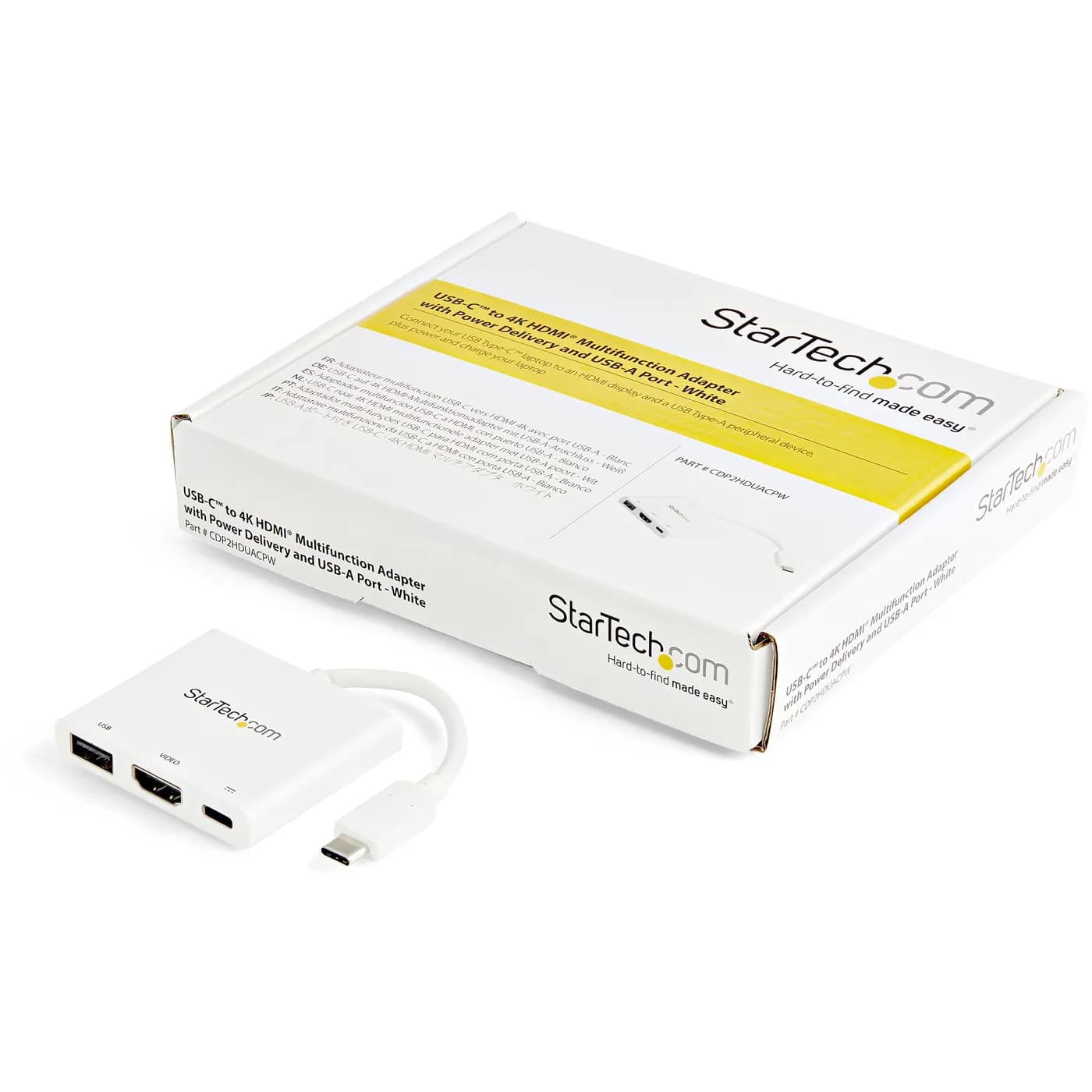 StarTech.com Adaptador Multipuertos USB-C con HDMI - Puerto USB 3.0 -  6