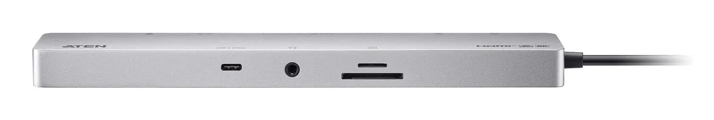 Dock Multipuerto USB-C / 11 en 1 / 8K@120Hz Single o Dual 4K@60Hz / PD 3