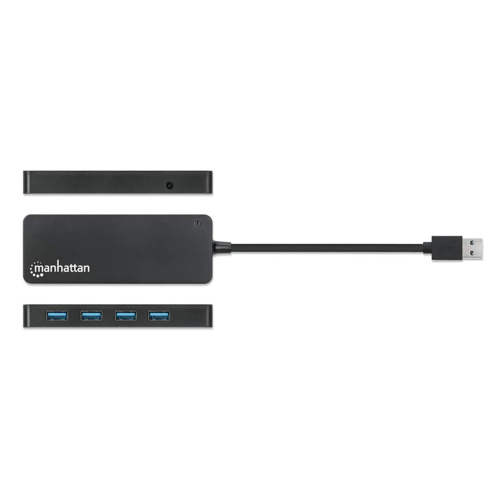 Manhattan Hub USB 3.2 Gen 1 de 4 puertos USB-A 5