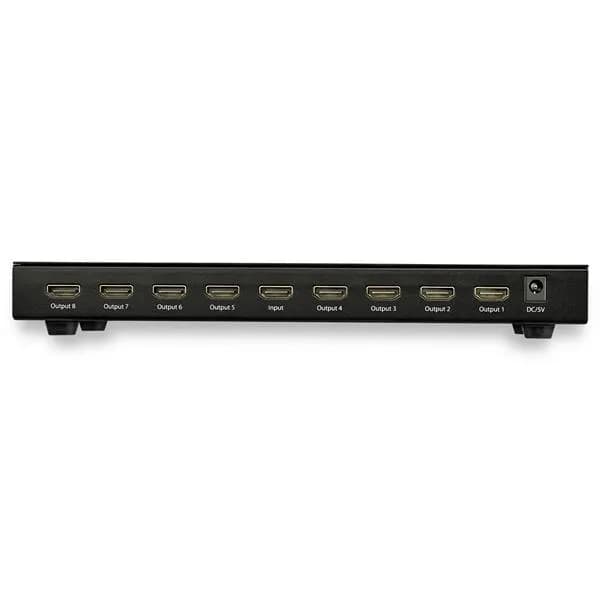 StarTech.com Divisor Splitter HDMI de 8 Puertos - 4K 60Hz con Audio 7. 4