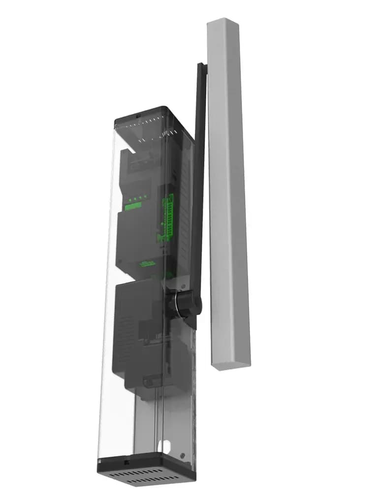 ZKTECO ZK-SHD190-T2 – Automatizador Superior para Puerta Abatible hast 2