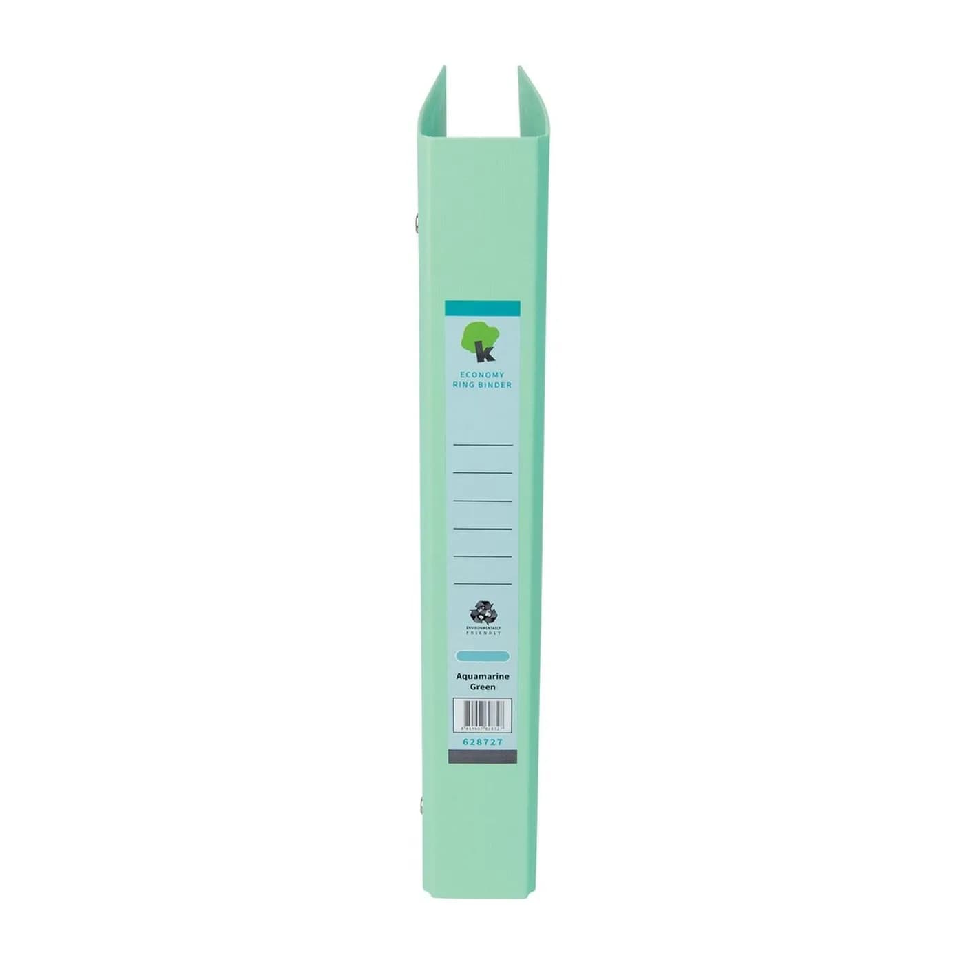 TECHMAKRO CARPETA 1 IN PARA ARCHIVO DE CARTON FORRADO DE PVC, VERDE pa 3