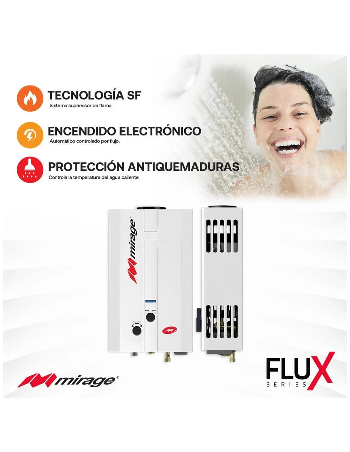 BOILER GAS NATURAL, 6LTS, SERIE FLUX, 5