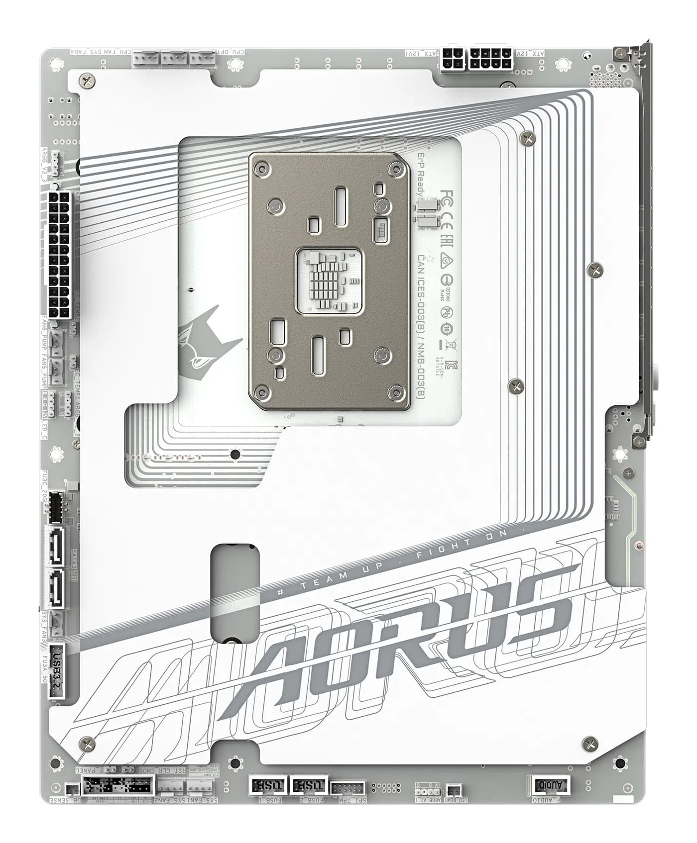 GIGABYTE X870 AORUS STEALTH ICE AMD X870 Enchufe AM5 ATX 3