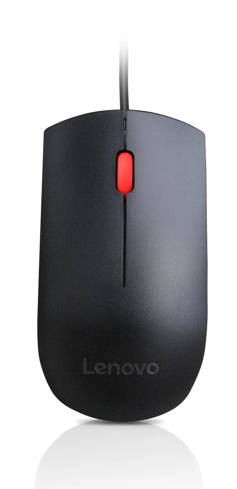 Lenovo 4Y50R20863 ratón Oficina Ambidiestro USB tipo A Óptico 1600 DPI 2