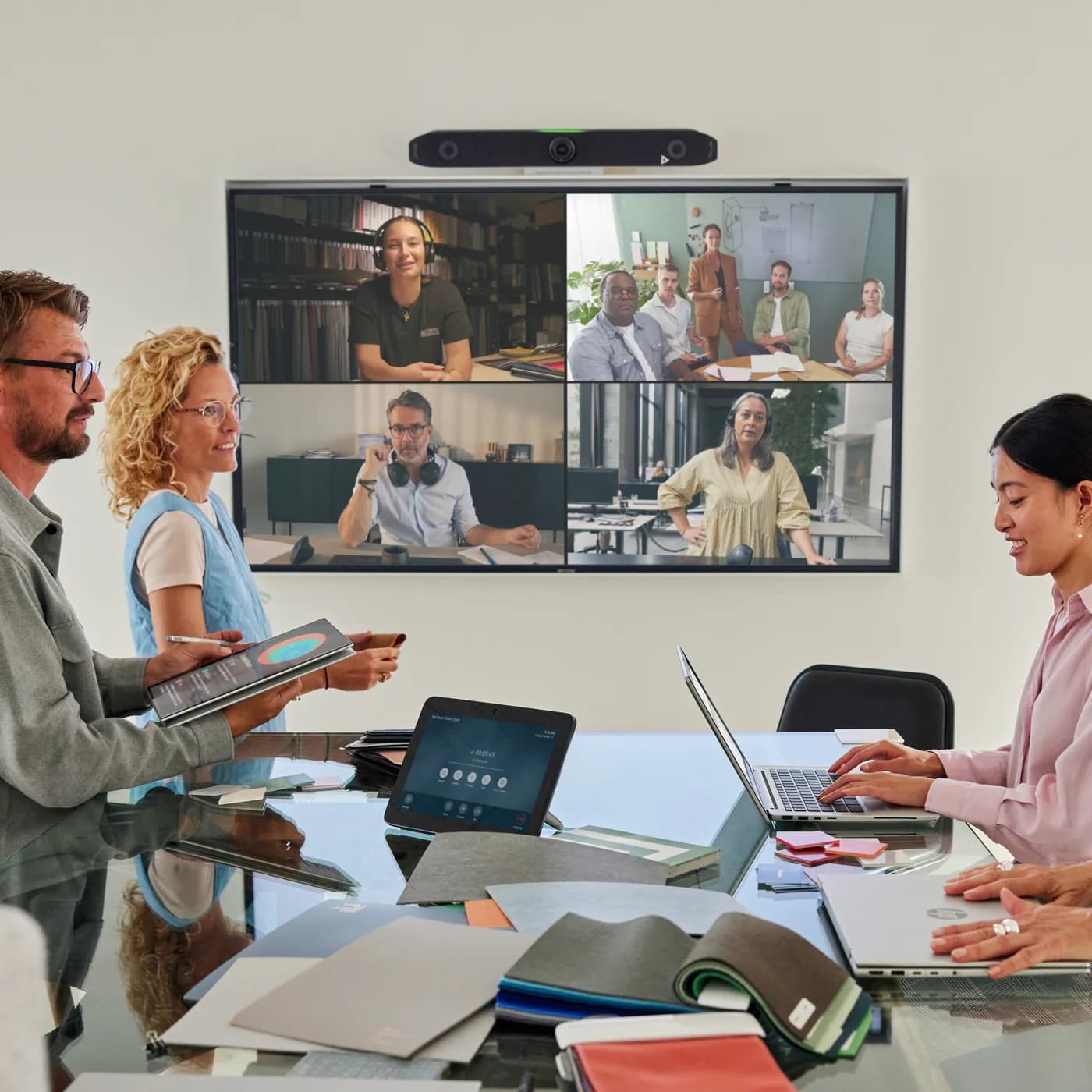 HP Poly Barra de video All-In-One Poly Studio X52 6