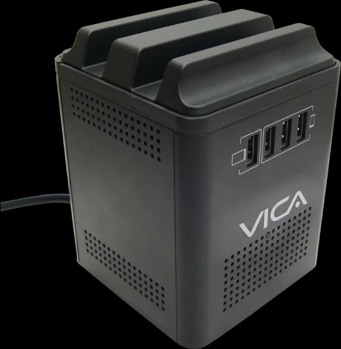 REGULADOR ELECTRÓNICO DE VOLTAJE Y CENTRO DE CARGA MARCA VICA MODELO C