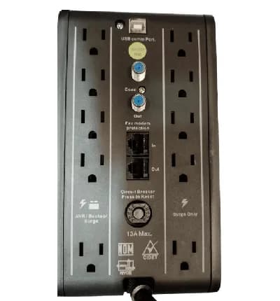 CDP R-Smart1210 - UPS / 1200VA / 720W / Pantalla  LCD / 10 Terminales  3