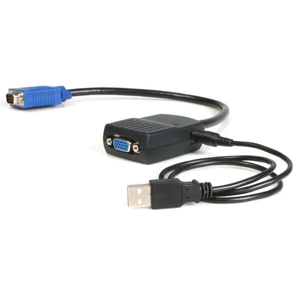StarTech.com Mini Duplicador Divisor de Video VGA de 2 puertos Compact 2