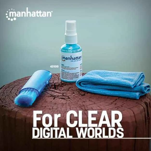 Manhattan Mini Equipo de Limpieza para LCD 2