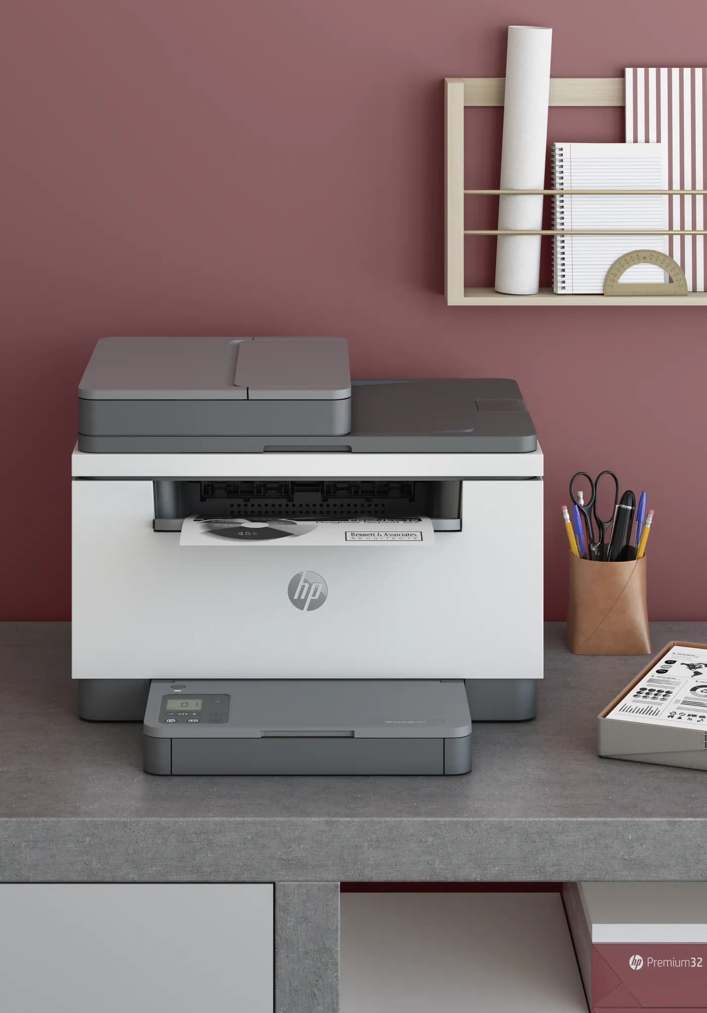 HP LaserJet M236sdw Conexiones inalámbricas Multifunction Blanco y neg 5