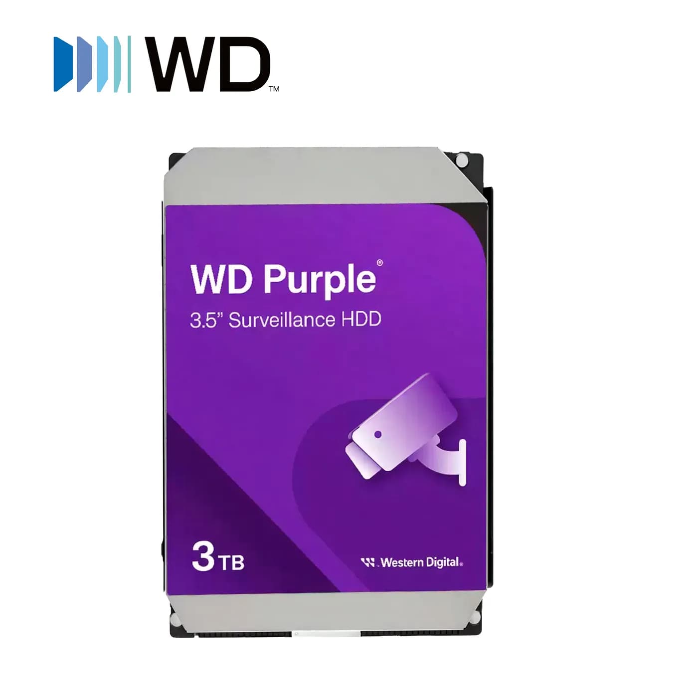 DD DISCO DURO 3TB SATA WD PURPLE WD34PURZ / 24/7 OPTIMIZADO PARA VIDEO 2