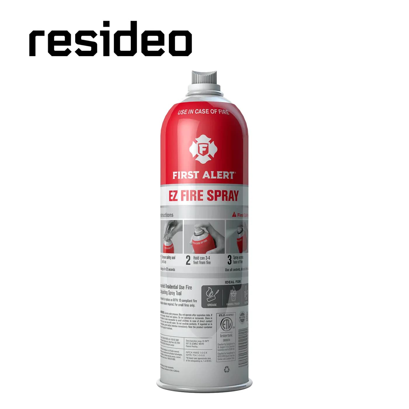 EXTINGUIDOR PORTATIL RESIDEO RBK AF400-12HMX / TIPO AEROSOL / NO CORRO 2