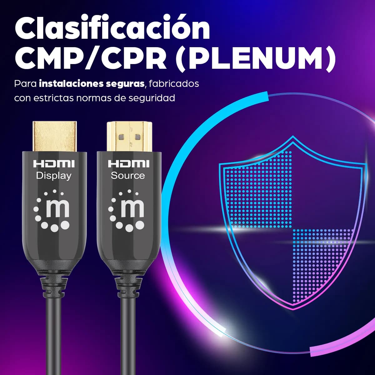 Manhattan 356176 cable HDMI 15 m HDMI Tipo A (Estándar) Negro 9