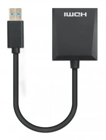 Manhattan Convertidor de USB-A a HDMI 1080p 4