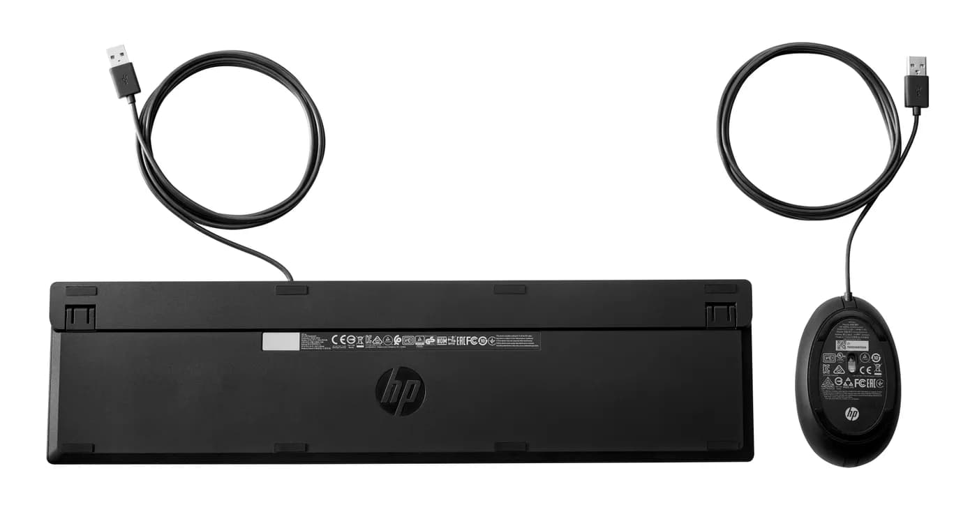 HP Mouse y teclado de escritorio 320MK con cable 3