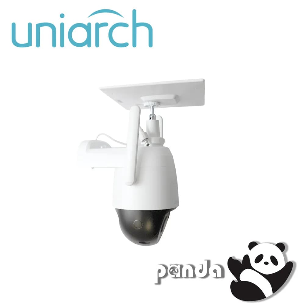 CAMARA PT SOLAR 4G UNIARCH UHO-P2G-M3F4D-LA / 3MP / LENTE-4MM / DUAL-L 4