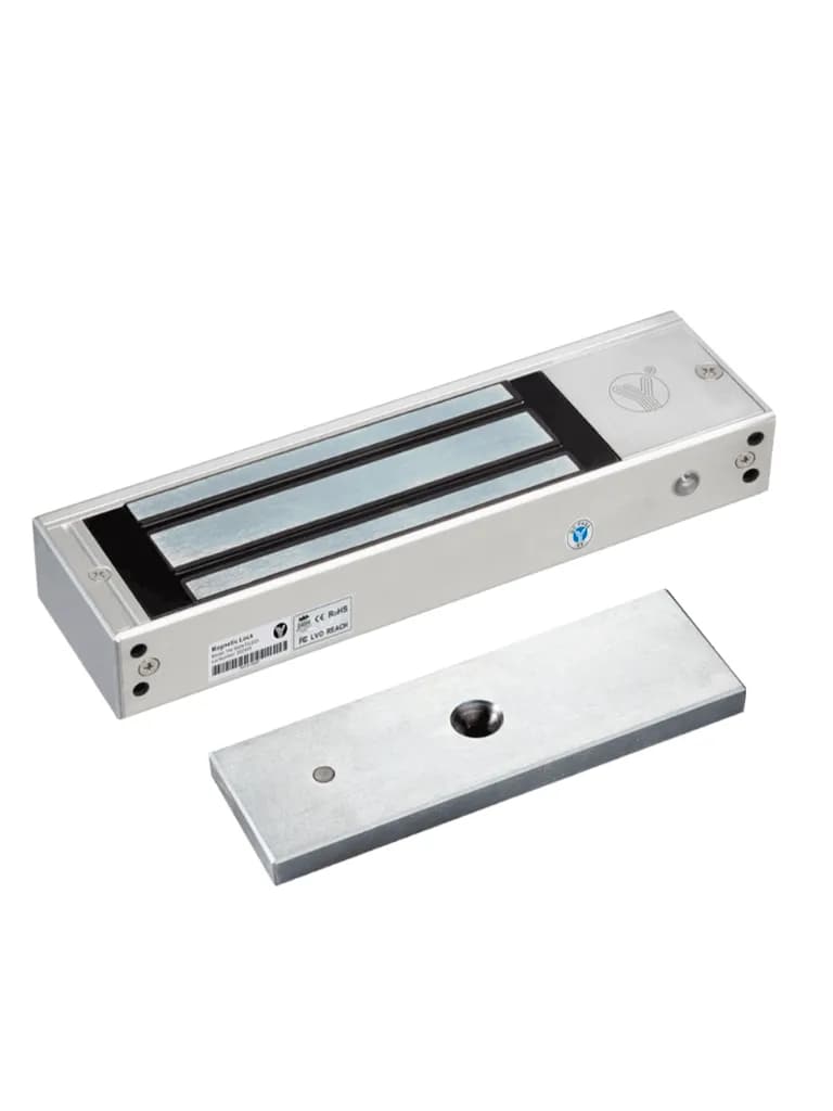 YLI YM750NTLED - Cerradura Magnética 750 kg o 1500 Lb de Fuerza de Suj 5