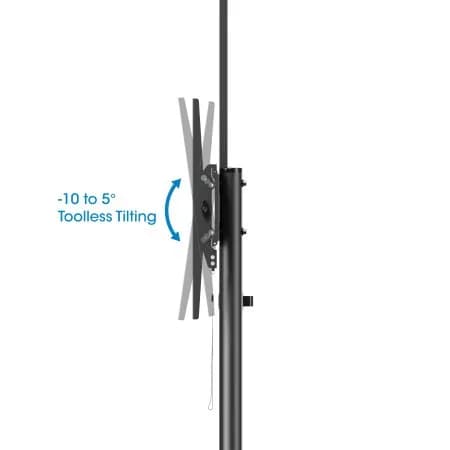 Manhattan 462716 soporte para TV 177.8 cm (70") Negro 5