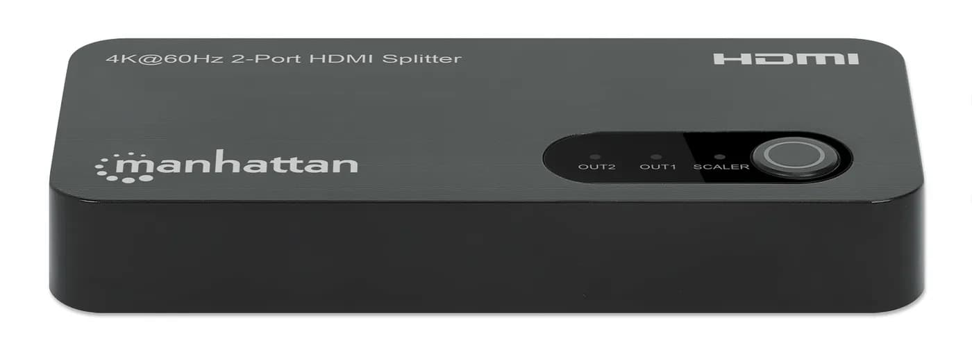 Manhattan 207614 divisor de vídeo HDMI 2x HDMI 3