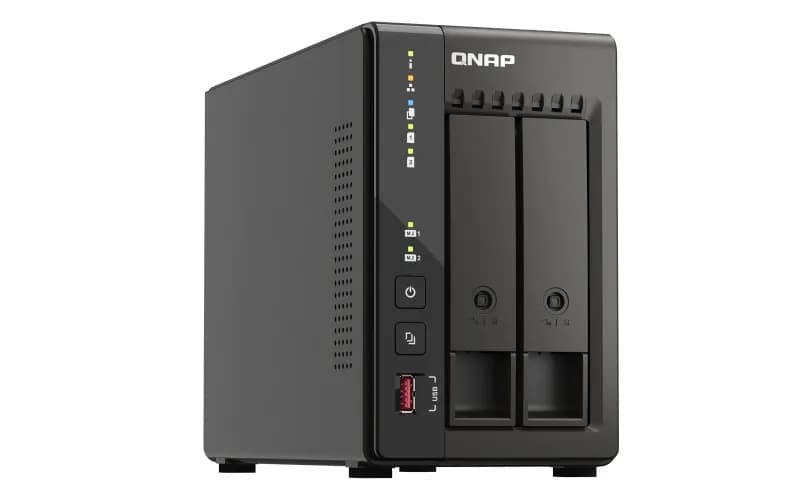 QNAP TS-253E NAS Tower Intel® Celeron® J6412 8 GB 0 TB QNAP QTS Negro 4
