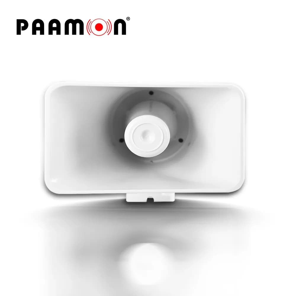 SIRENA 30WATTS PAAMON PAM-SRE30W DOBLE TONO/ ALAMBRICA / COLOR BLANCO/ 3