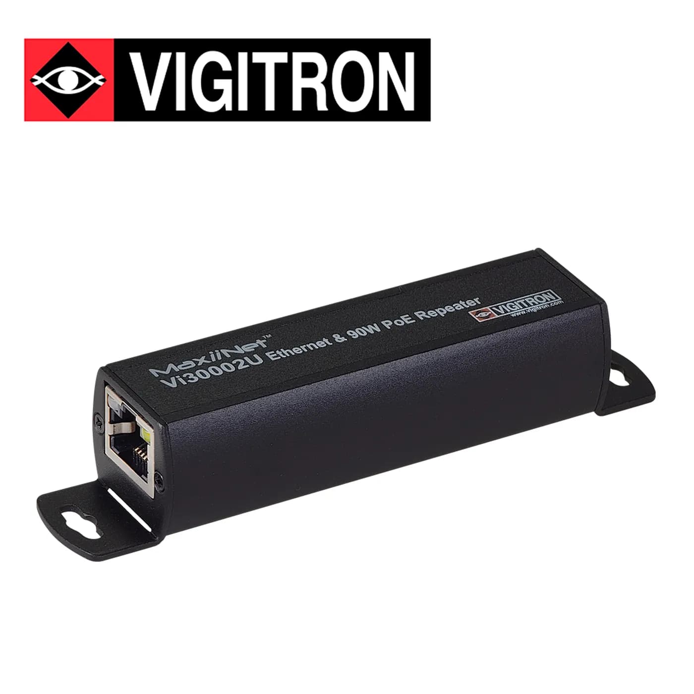 REPETIDOR POE VIGITRON  VI30002U / 10M /100M  / EXTIENDE SEÑAL POE DE  3