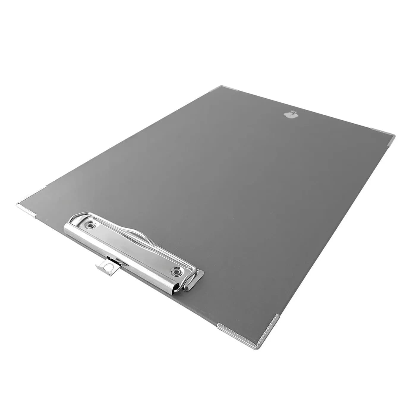 TECHMAKRO TABLA DE CARTON FORRADA DE  PVC SILVER CON CLIP país de orig 2