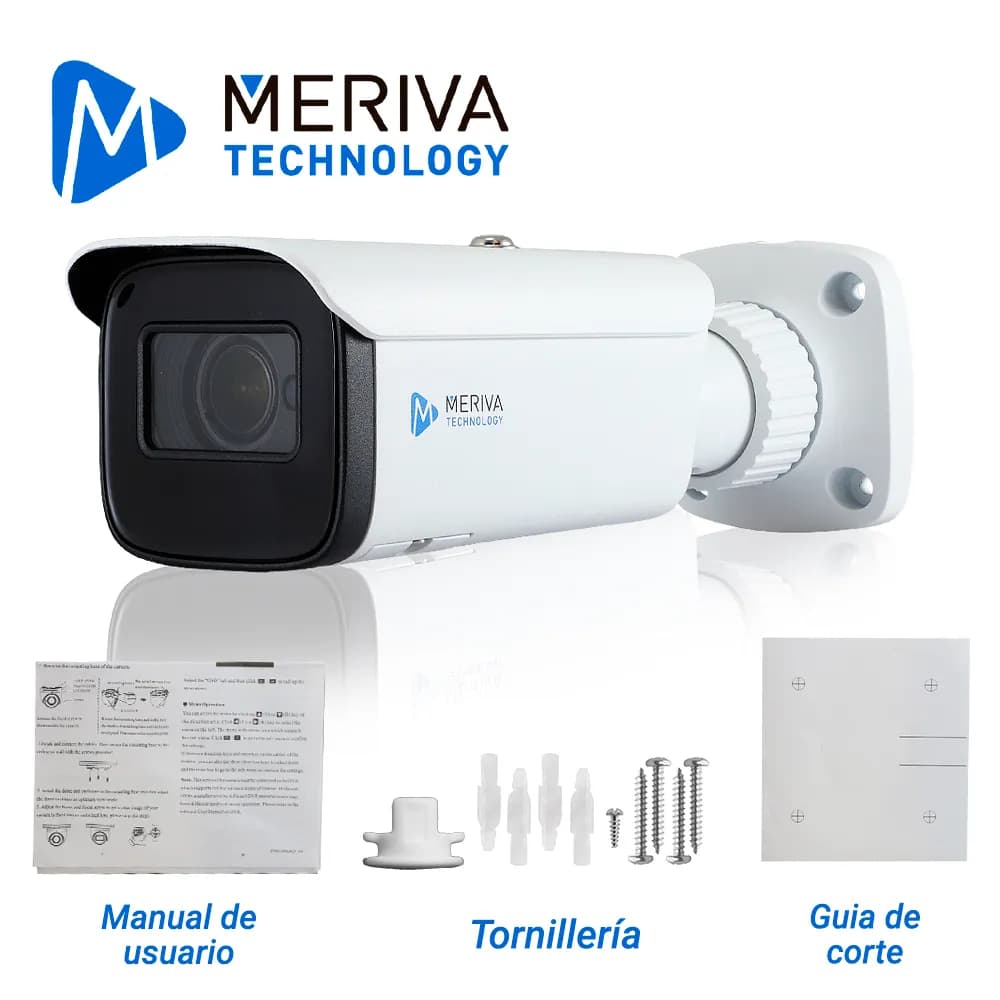 CAMARA HD BULLET MERIVA TECHNOLOGY MSC-2214 / 2MP / AHD/TVI/CVI/SD / L 4