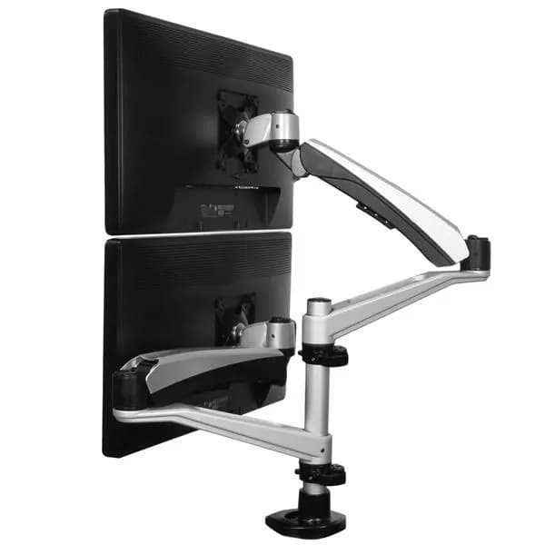 StarTech.com Soporte para Dos Monitores con Brazos Móviles - Apilable 12