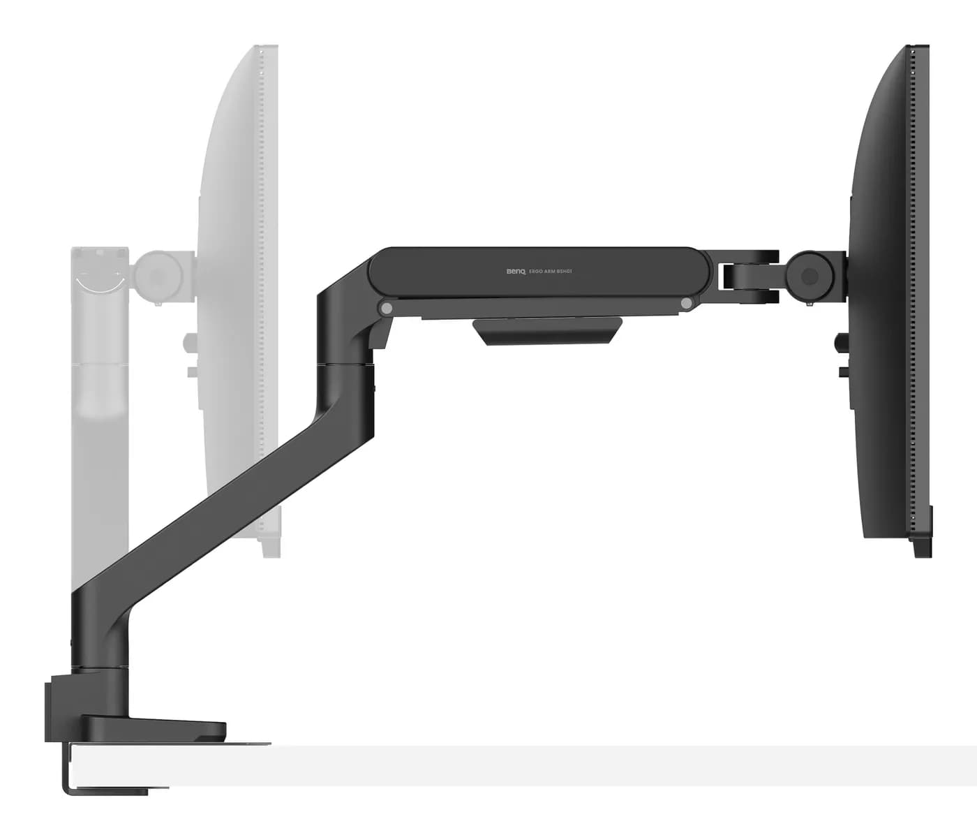BenQ Ergo Arm BSH01 114.3 cm (45") Escritorio Negro 3