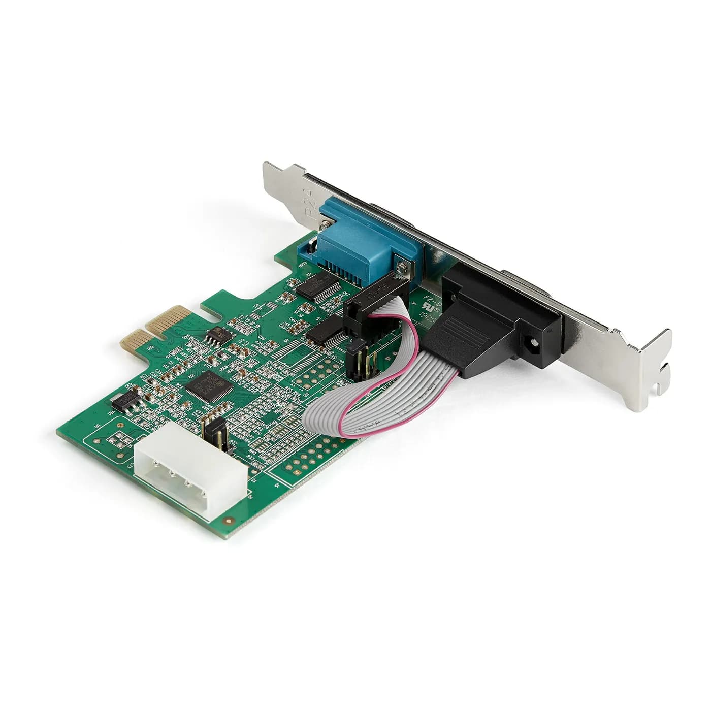 StarTech.com Tarjeta PCI Express Adaptadora de 2 Puertos Serial RS232  2