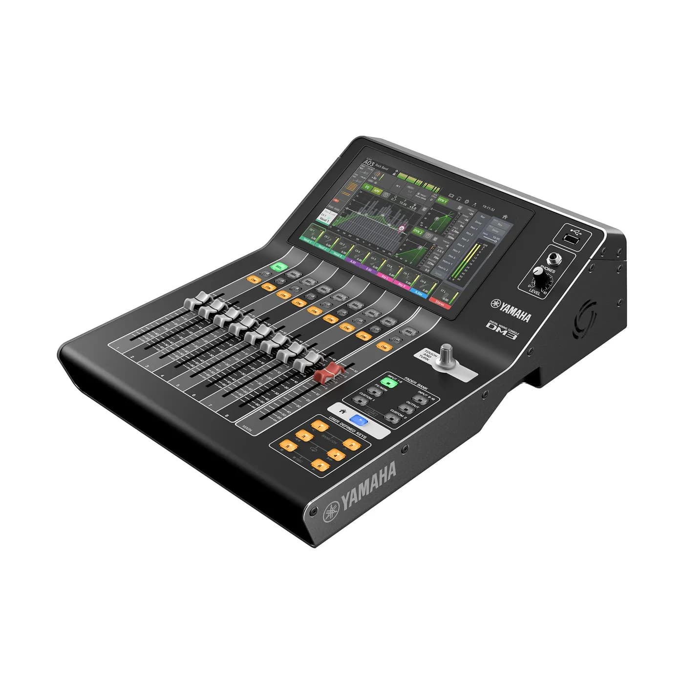 Consola de Mezcla Digital / 16 Canales / 8 Salidas / Pantalla Táctil 9 2